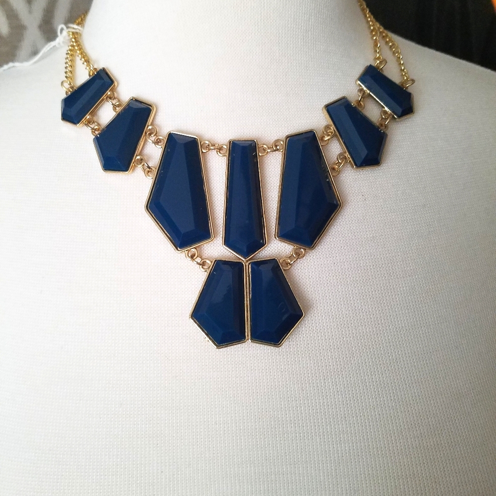 Statement necklace and matching earrings